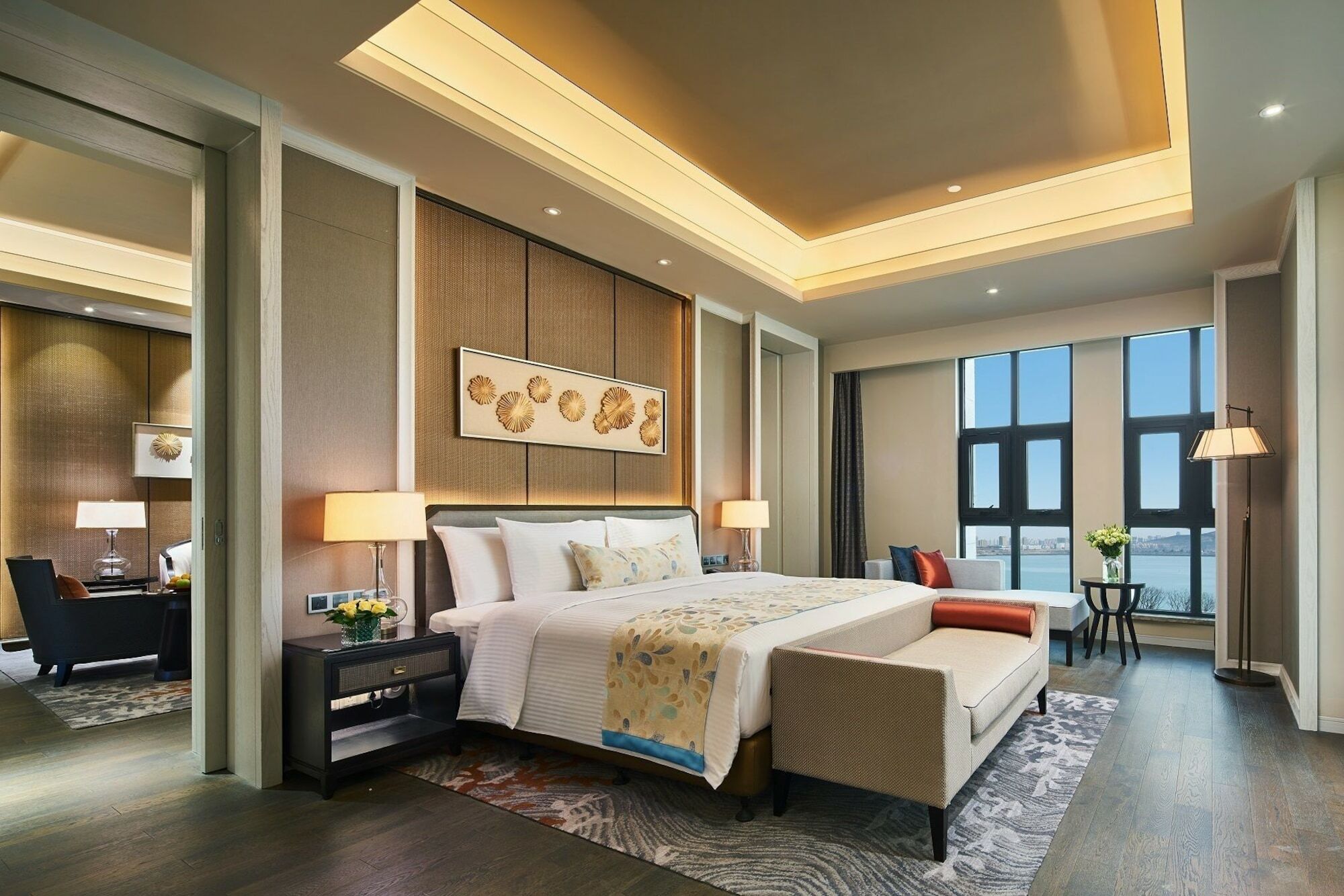 Wanda Realm Qingdao Movie Metropolis Hotel Exterior foto