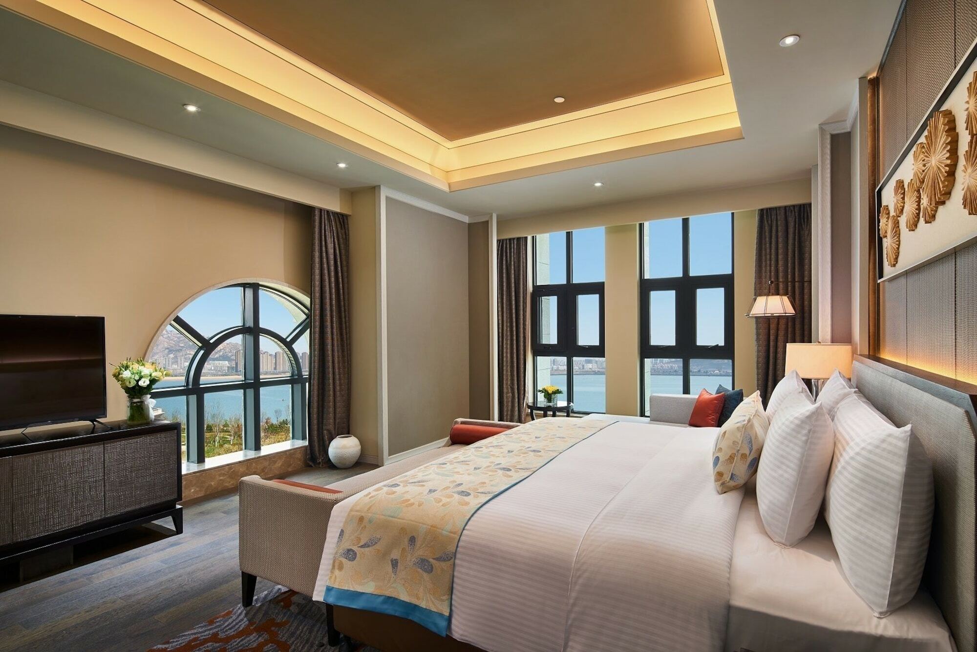 Wanda Realm Qingdao Movie Metropolis Hotel Exterior foto