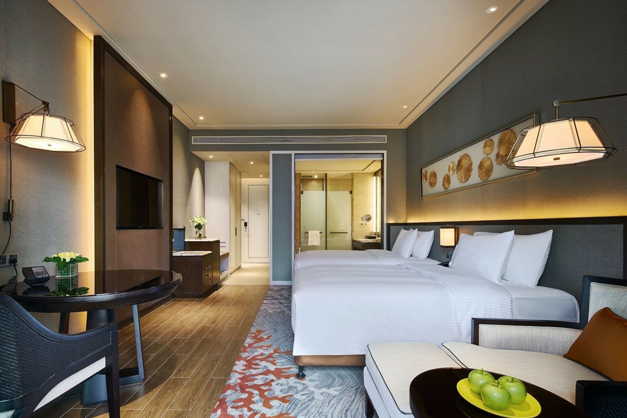 Wanda Realm Qingdao Movie Metropolis Hotel Exterior foto